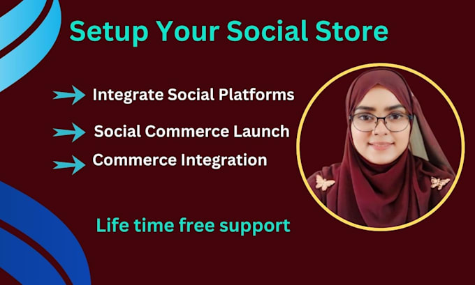 Gig Preview - Do professional social commerce setup and integration to optimize online store