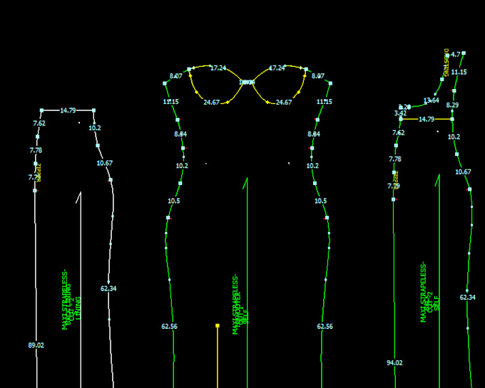 Gig Preview - Do  pattern grading seamless pattern