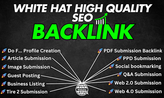 Gig Preview - Provide manual SEO backlinks