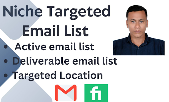 Gig Preview - Do deliverable email and niche targeted email list