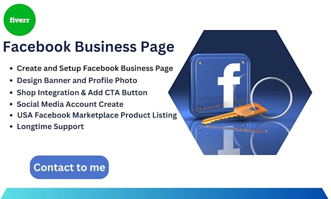 Bestseller - do create facebook business and shop page setup social media