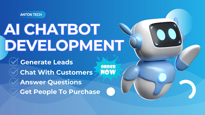 Gig Preview - Build an ai chatbot for your website, create app using chatgpt and saas