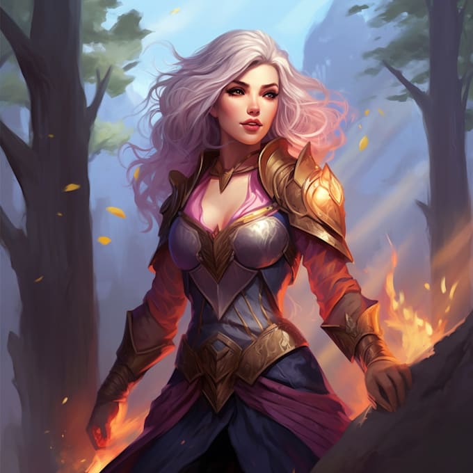 Bestseller - do a stunning dnd character art of your choice