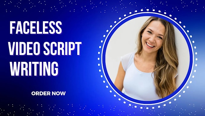 Bestseller - write professional video scripts for your faceless youtube channel