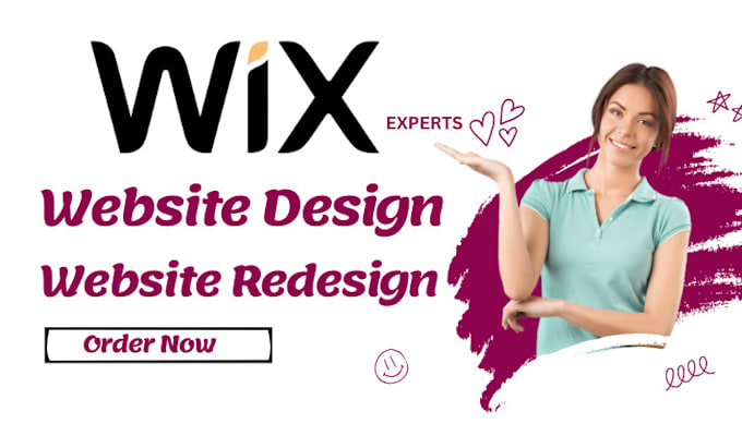 Gig Preview - Build wix website, wix website design or wix redesign wix business websit