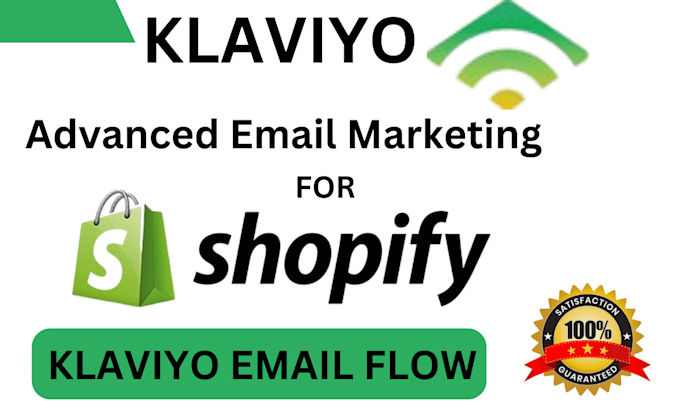 Gig Preview - Setup klaviyo email marketing flows for shopify