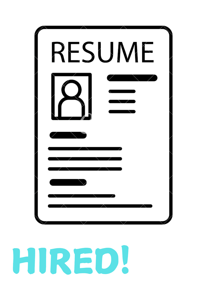 Gig Preview - Do resume, CV and application letter for you