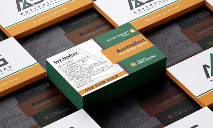 Gig Preview - Do professional modern business card design