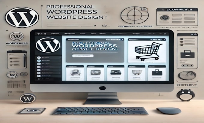 Gig Preview - Build wordpress website design and website development