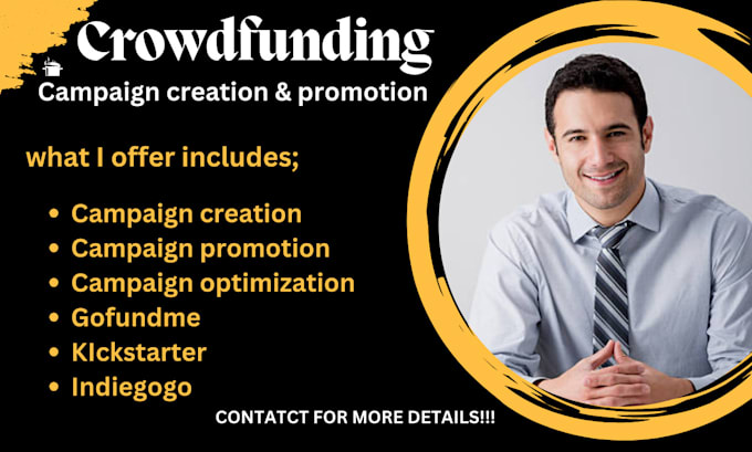 Bestseller - create and promote kickstarter, indiegogo, gofundme, crowdfunding campaign