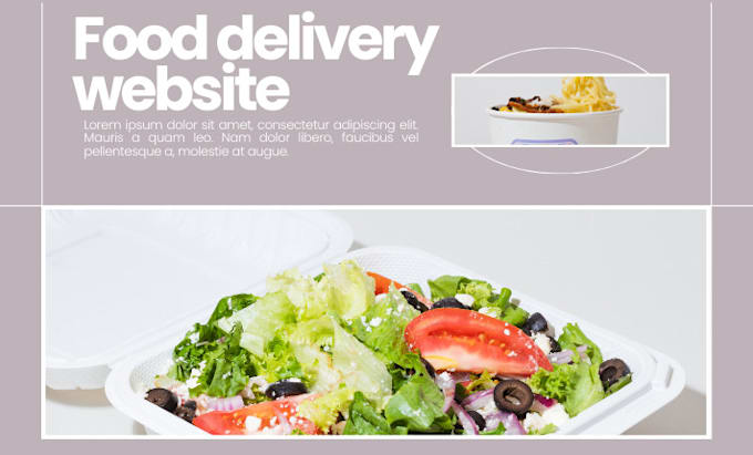 Gig Preview - Create restaurant website food ordering and delivery system