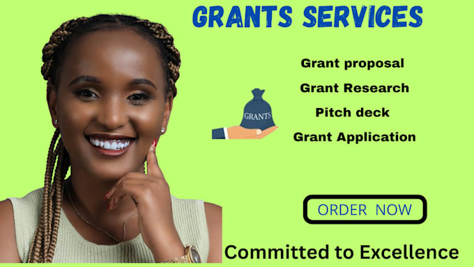 Gig Preview - Do grant research, grant proposal, grant application