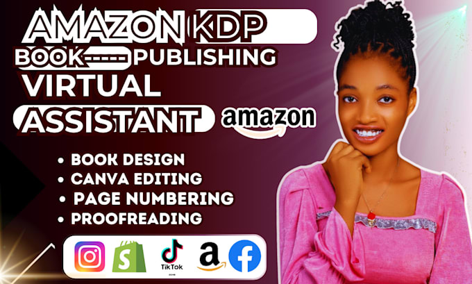 Bestseller - do amazon kdp kindle virtual assistance, book formatting, publishing