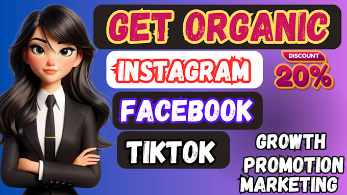 Gig Preview - Develop an organic hashtag growth strategy for instagram facebook tiktok