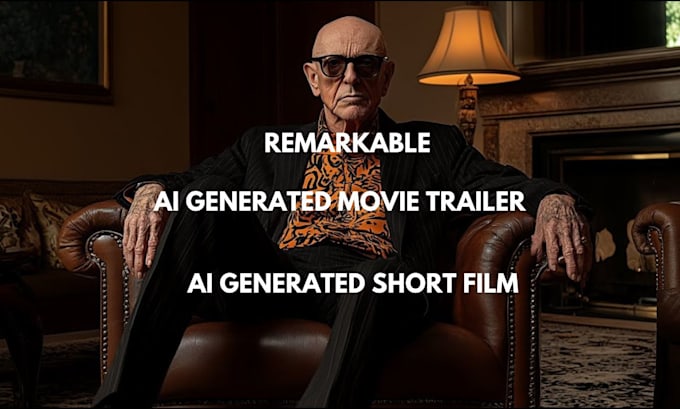 Gig Preview - Use your script or idea to create spectacular ai short film, movie trailer