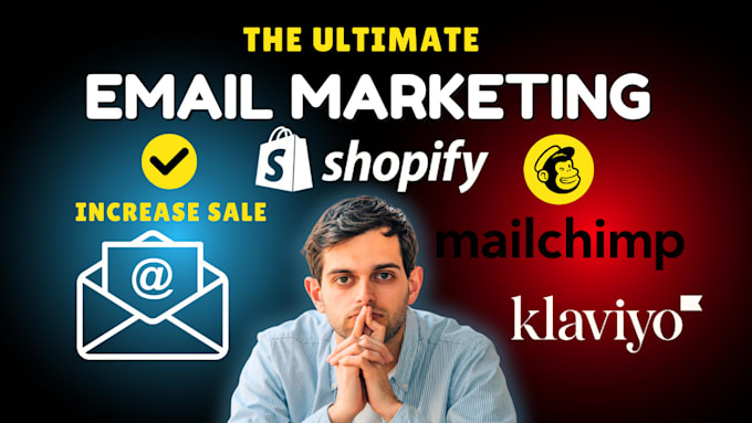 Bestseller - create mailchimp, hubspot, klaviyo email template, setup automation for leads