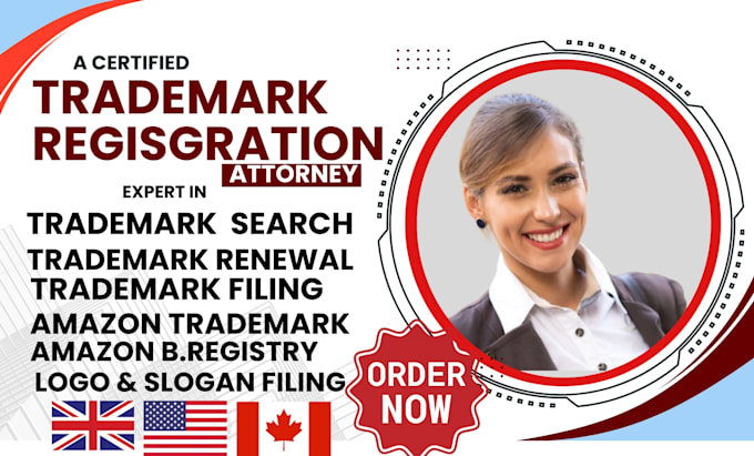 Gig Preview - Provide expert USA trademark search and registration services