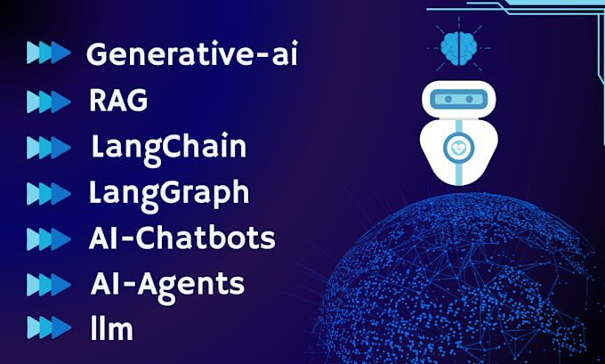 Gig Preview - Develop ai chatbots, rag and ai agents using langchain and langgraph