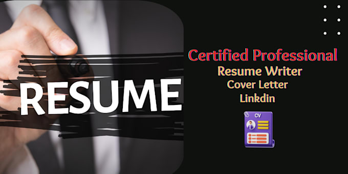 Gig Preview - A complete professional resume writing service