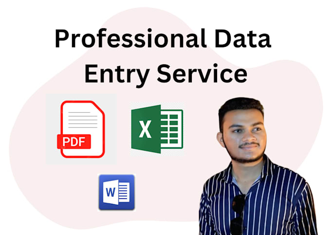 Gig Preview - Do excel data entry, copy paste and website data entry tasks