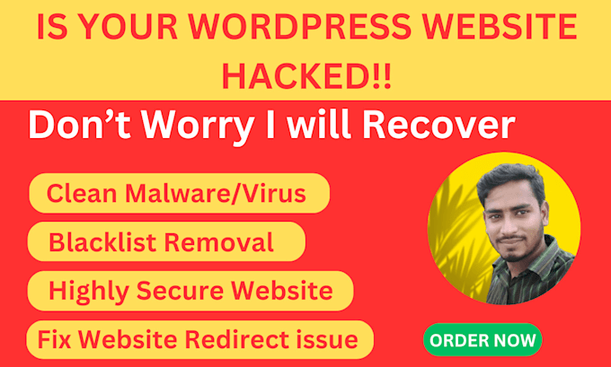 Gig Preview - Do wordpress malware or virus removal and ensure website security