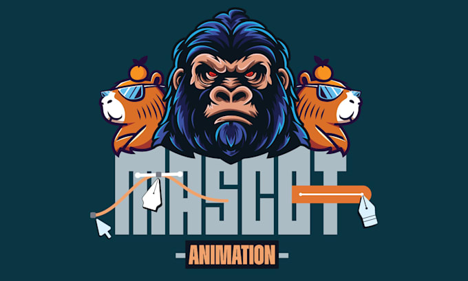 Gig Preview - Create custom mascot logo animations