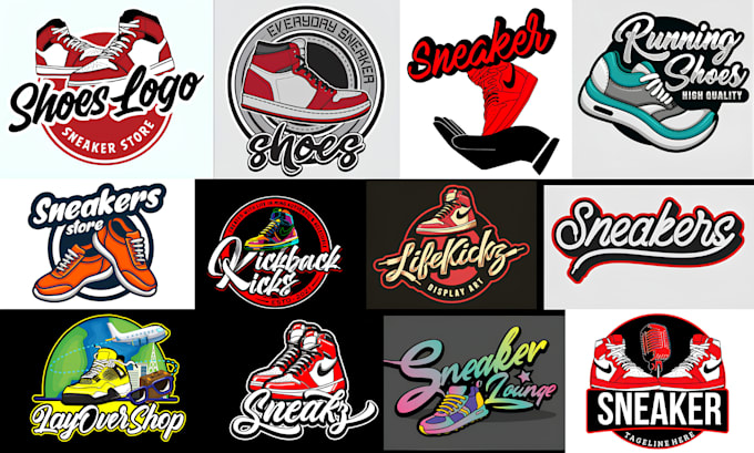 Gig Preview - Make or remake logo of your shoes, street wear, and sneaker store and brand