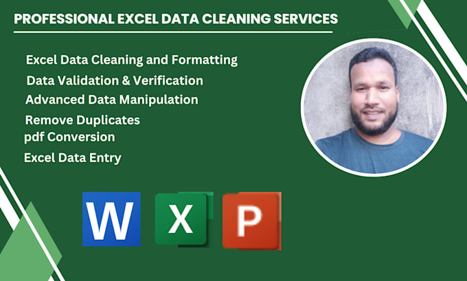 Gig Preview - Clean and format excel data and solve excel problems