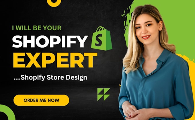 Gig Preview - Build branded shopify website design clothing shopify store redesign in 24 hours