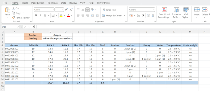 Gig Preview - Do data formatting and cleanup for excel and google sheets