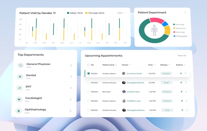 Gig Preview - Custom web apps figma design to bubble io development API integration expert