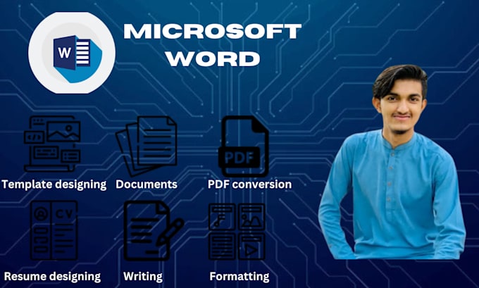 Gig Preview - Design and format your microsoft word document