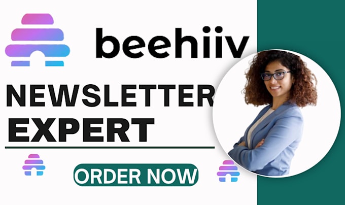 Bestseller - setup beehiiv ai newsletter beehive landing page design beehiiv account