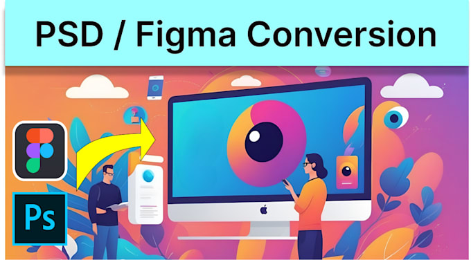 Gig Preview - Convert figma or PSD files into responsive pixel perfect websites