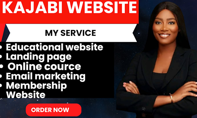 Bestseller - kajabi website, kajabi online course,online course, website design, sales funnel