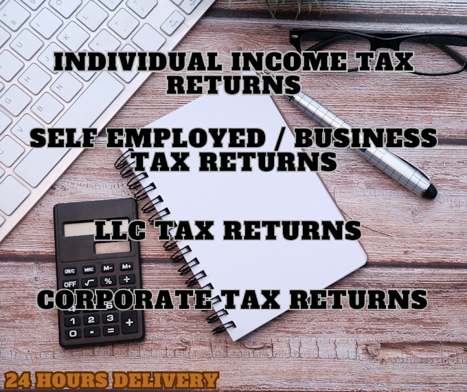 Gig Preview - Prepare USA business tax, w2 and personal income tax returns