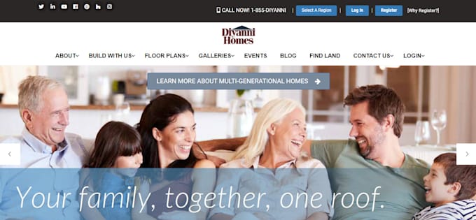 Bestseller - design construction website, home improvement website, constriction landing page