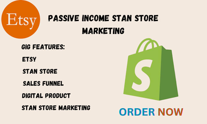 Gig Preview - Handle the marketing, sales funnel, and advertising for the stan store