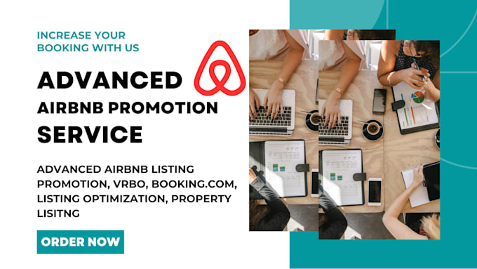 Gig Preview - Do airbnb promotion, airbnb marketing, airbnb listing and vrbo for booking