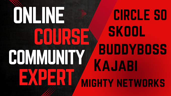 Gig Preview - Setup community mighty networks, skool, circle so,  buddyboss, heartbeat chat