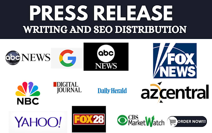 Gig Preview - Do press release writing and press release distribution on 450 plus premium site