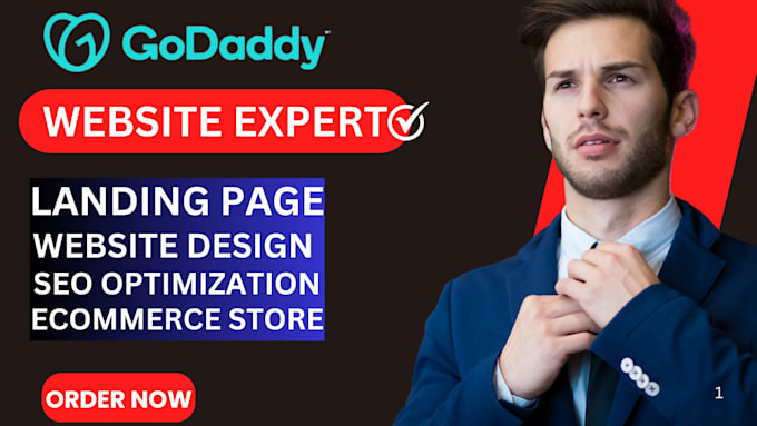 Bestseller - do godaddy website design and develop godaddy website design