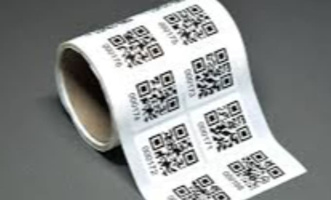 Gig Preview - Create barcode or qr code with label, tag