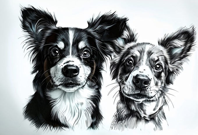 Gig Preview - Draw disney style pet portrait