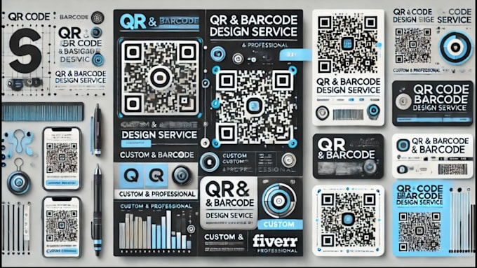 Gig Preview - Do creative qr code and barcode design with fast delivery