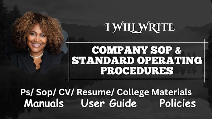 Gig Preview - Write company sops and standard operating procedures