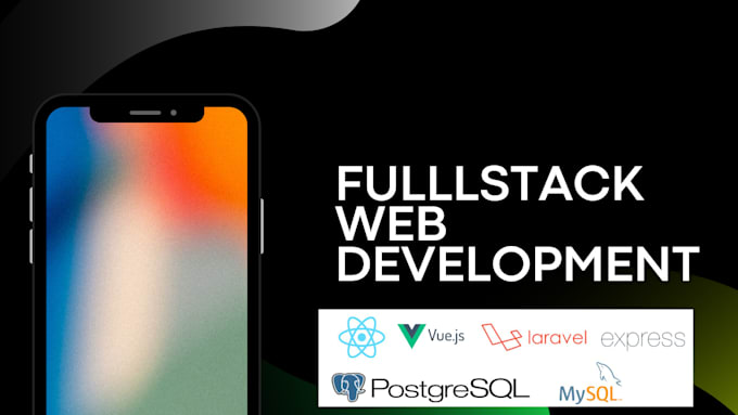 Gig Preview - Develop fullstack web development custom with your request