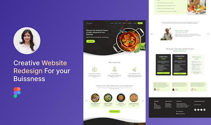 Bestseller - create website redesign in figma for your business