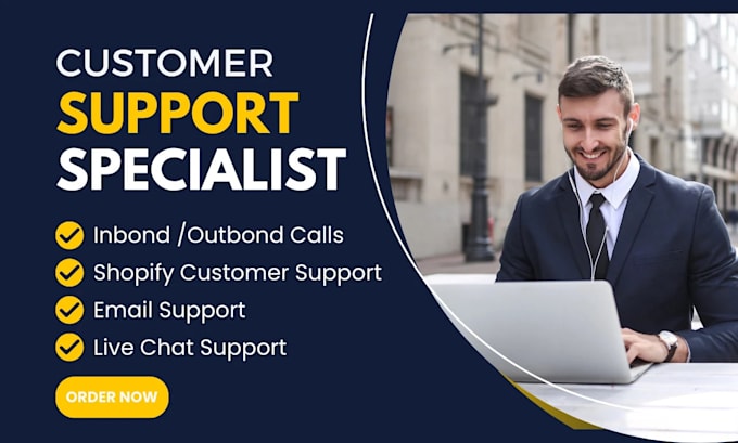 Gig Preview - Provide customer support services email and live chat