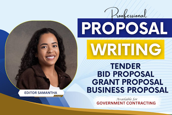 Gig Preview - Research government contract rfp rfq rfi notice with bid proposal tender writing